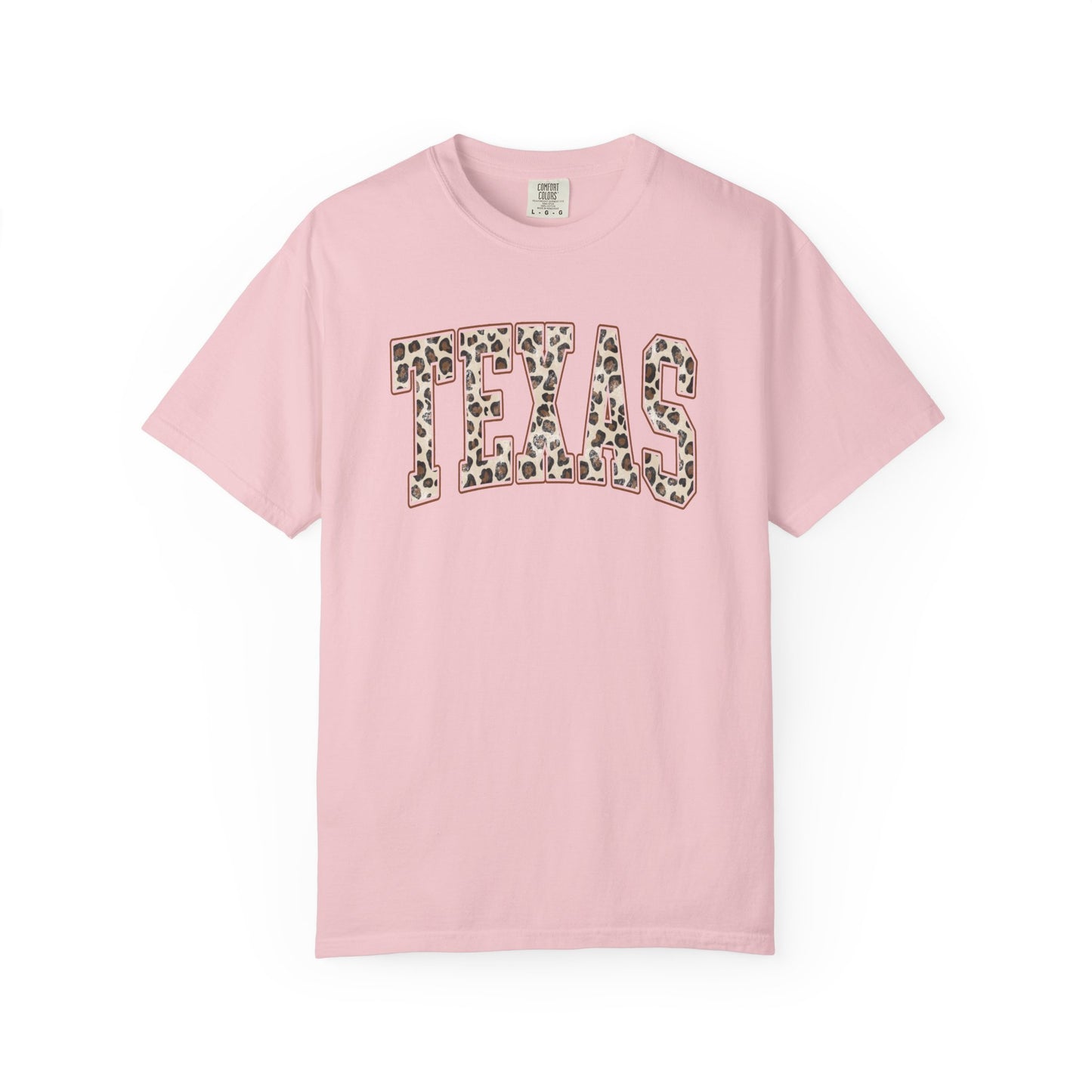 Pink Texas Leopard Print T-Shirt