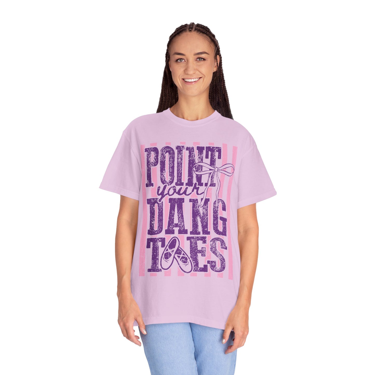 Ballet Mom 'Point Your Dang Toes' T‑Shirt
