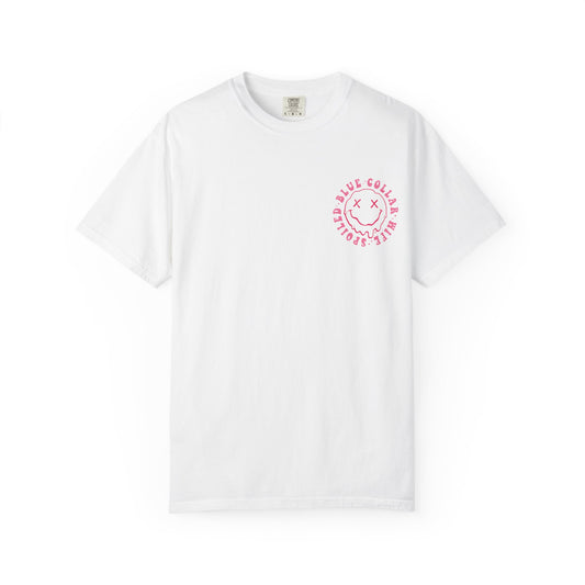Somebody's Spoiled Blue Collar Wife T-Shirt — Pink Retro Graphic Tee