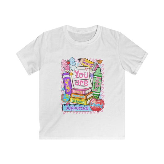 Kids Tee β "You Are" Back-to-School Positive Message Shirt