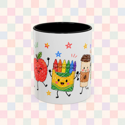 Cute School Supplies Coffee Mug