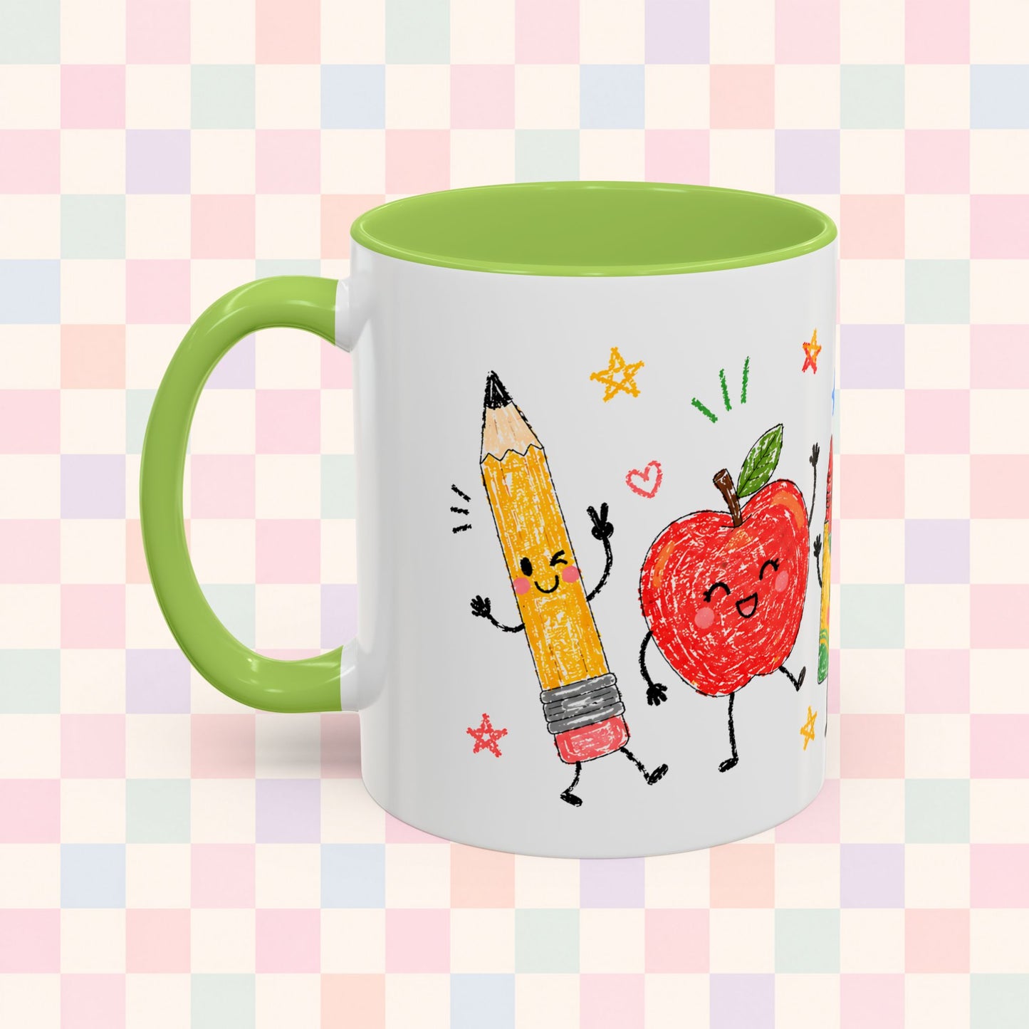 Cute School Supplies Coffee Mug