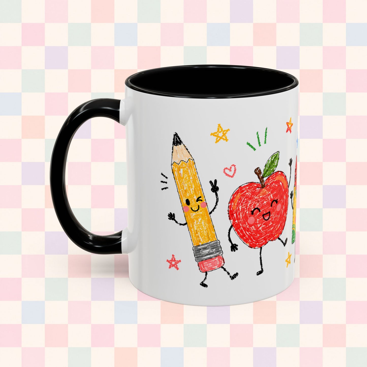Cute School Supplies Coffee Mug