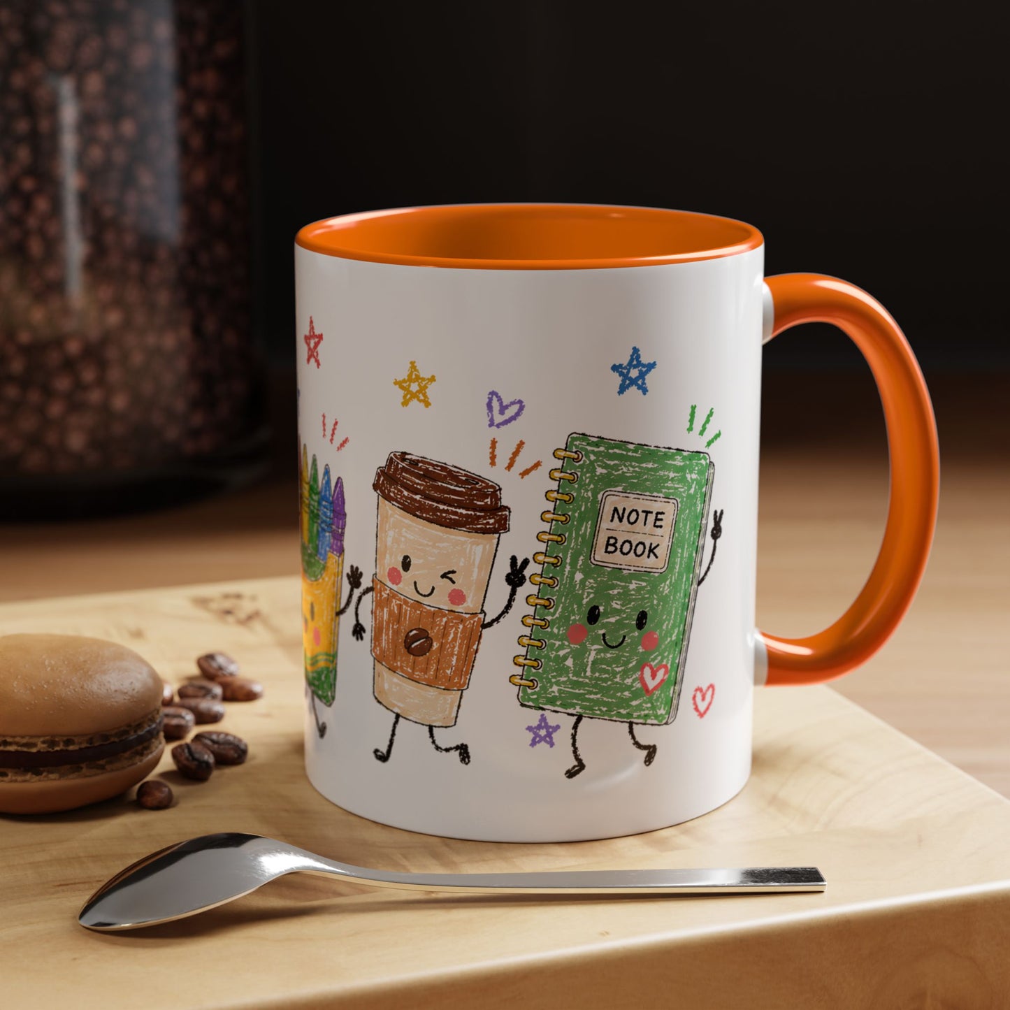 Cute School Supplies Coffee Mug