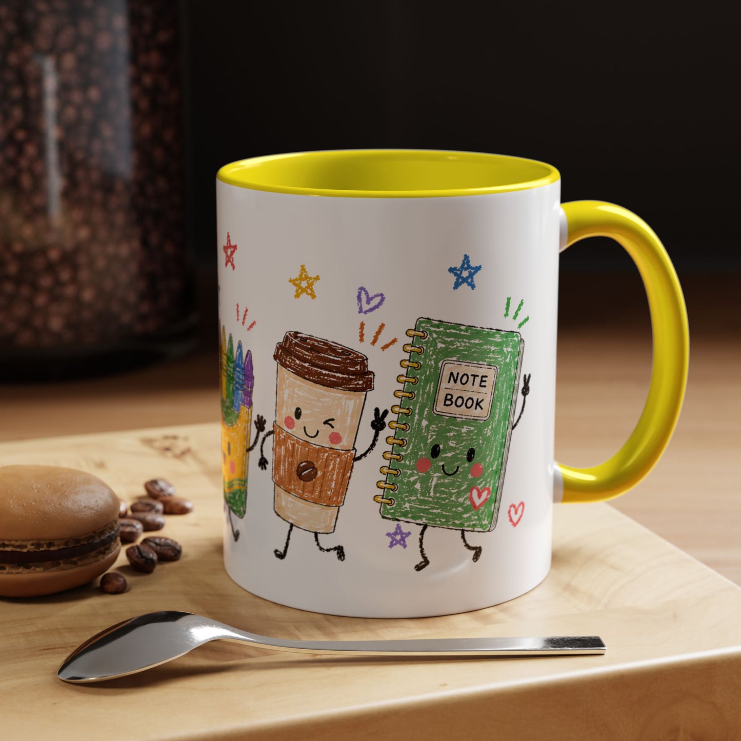 Cute School Supplies Coffee Mug