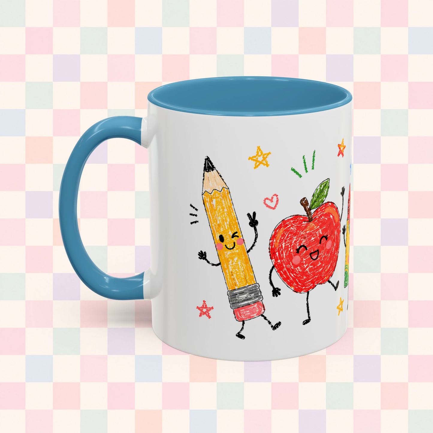 Cute School Supplies Coffee Mug