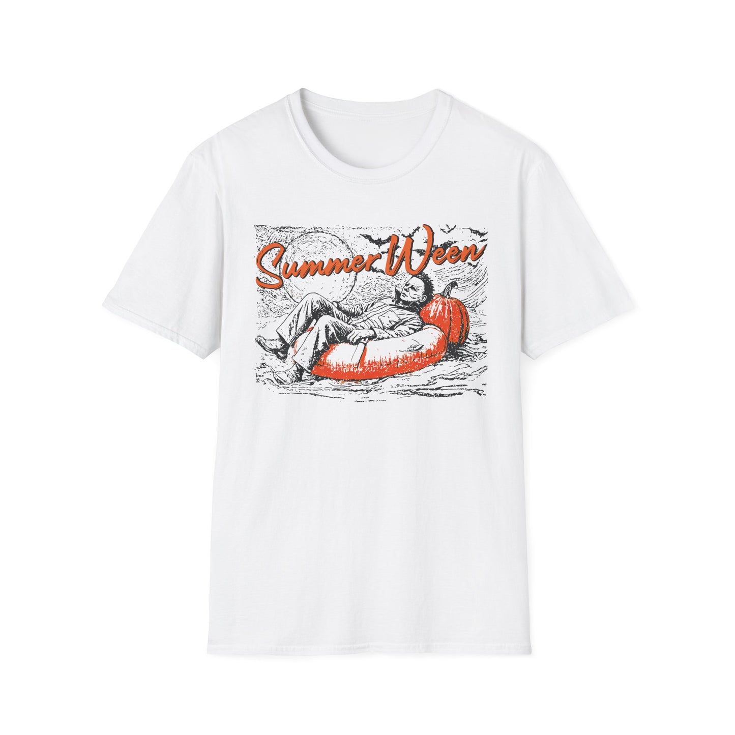 Summer Ween T-Shirt — Retro Halloween Pumpkin Beach Vibe