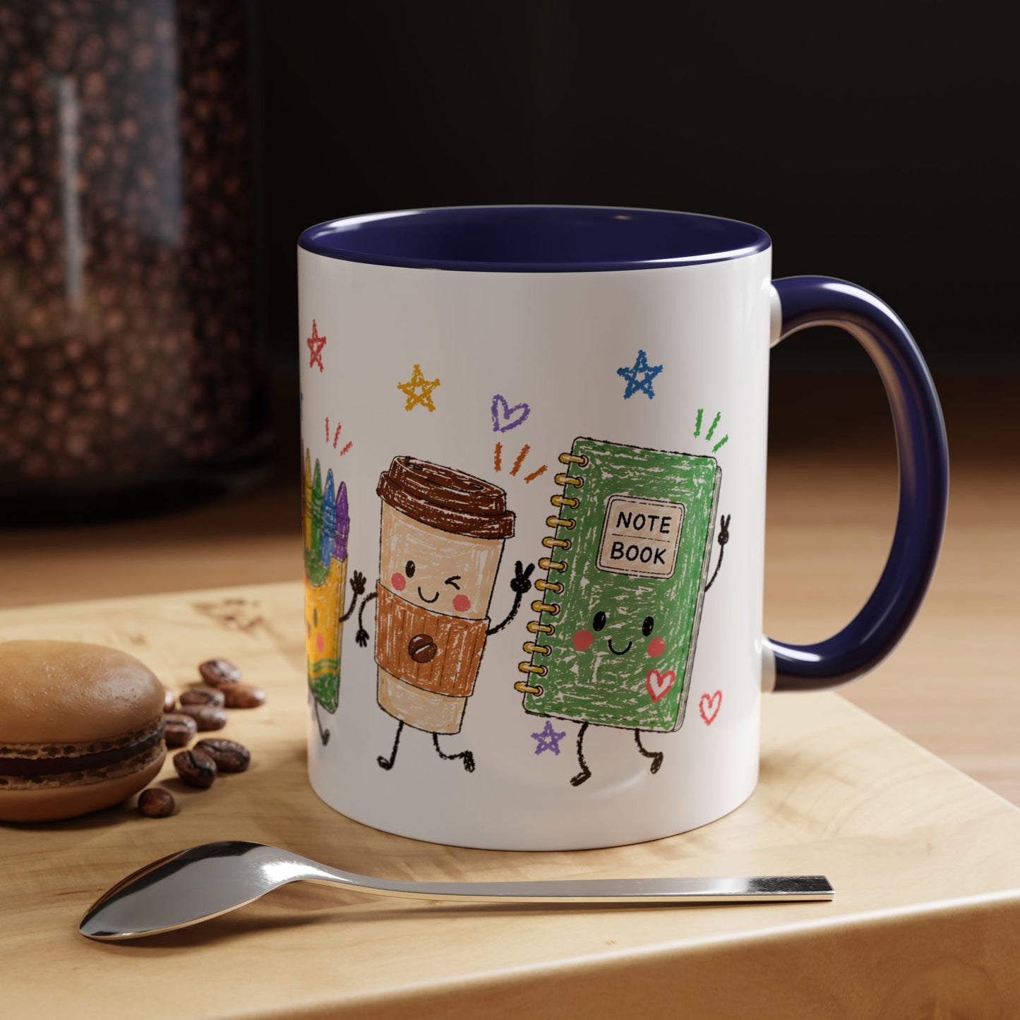 Cute School Supplies Coffee Mug