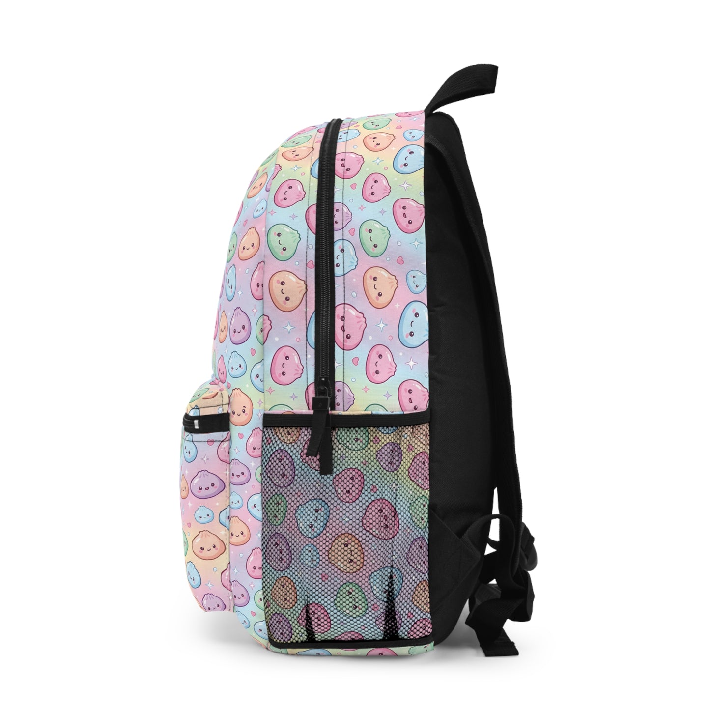 Squishy Dumplings Backpack (with side pocket)