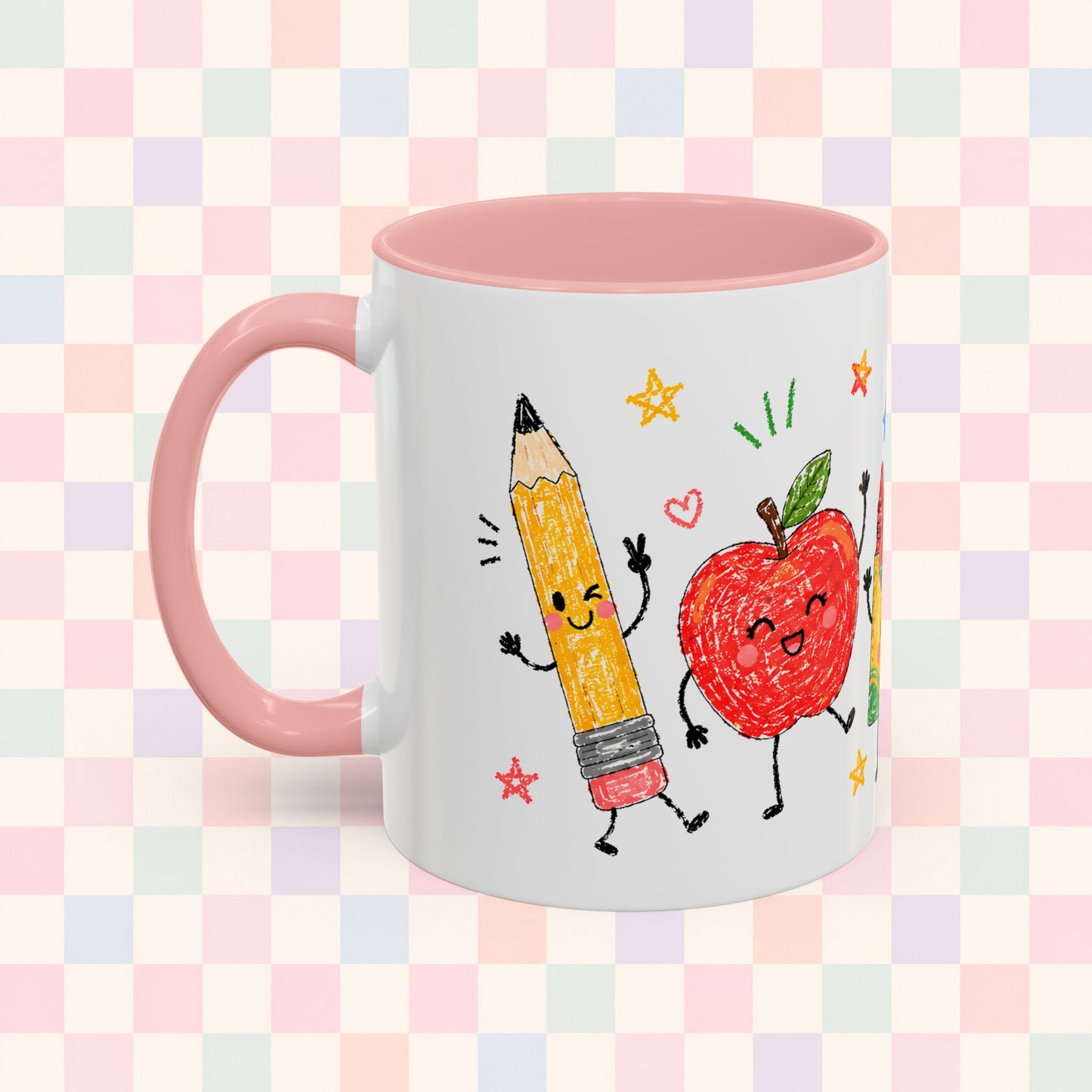 Cute School Supplies Coffee Mug