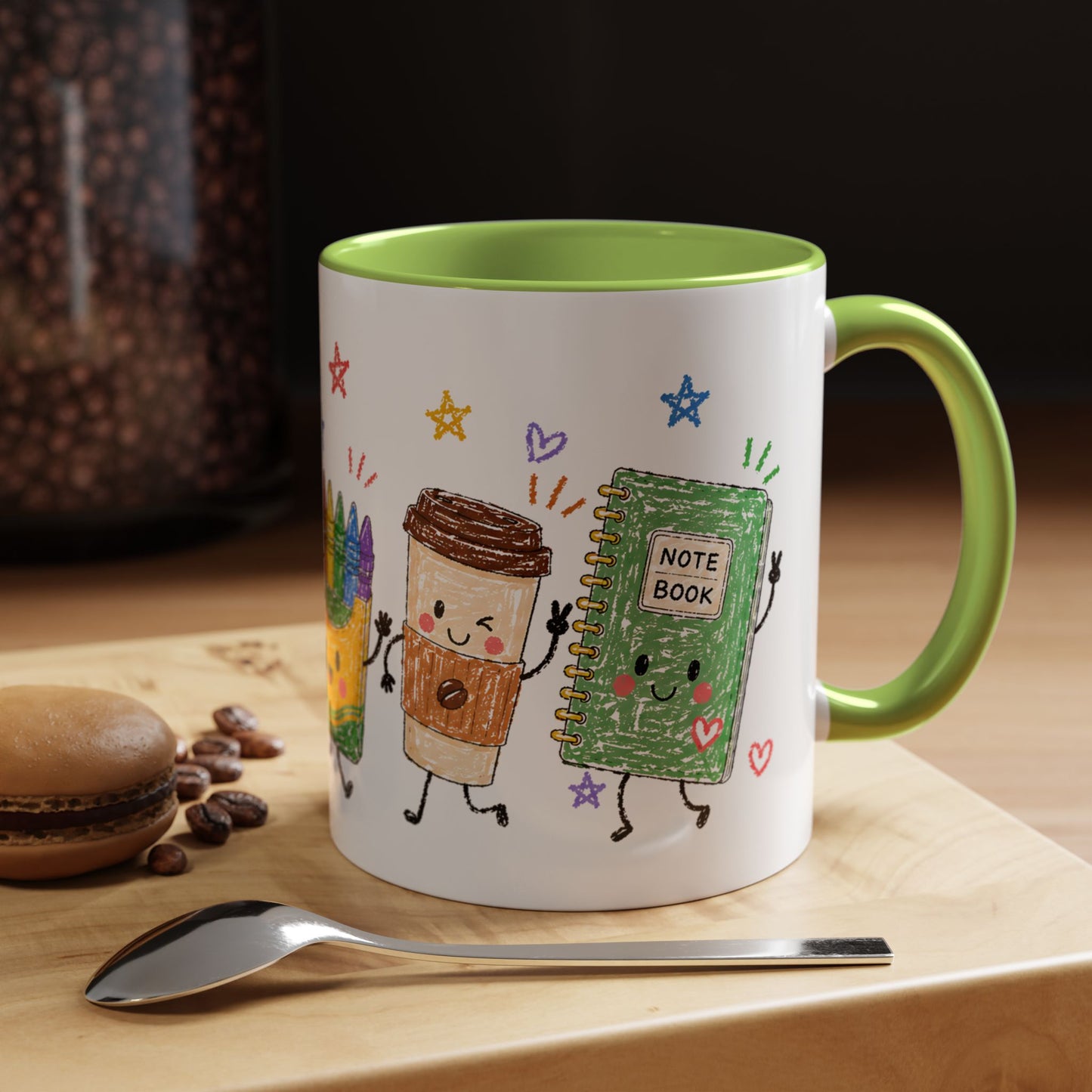 Cute School Supplies Coffee Mug