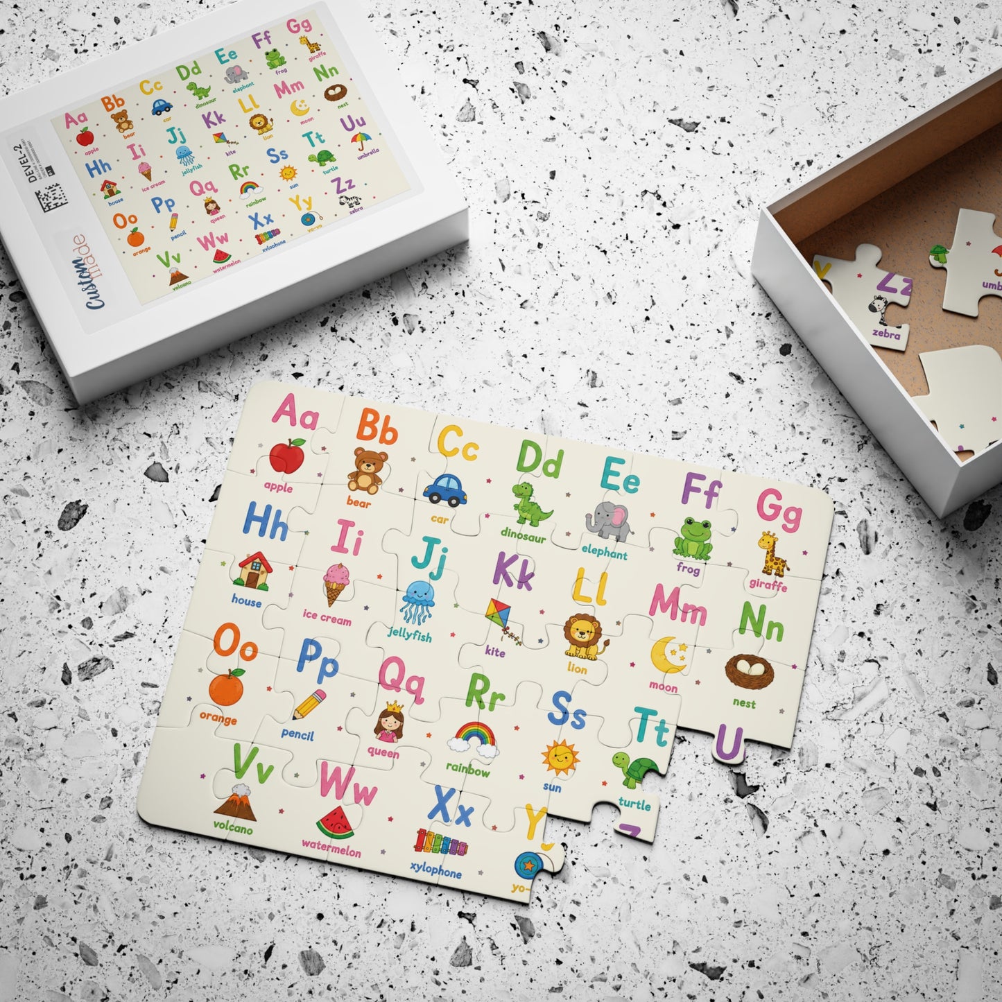 Cute Alphabet 30-Piece Kids Puzzle