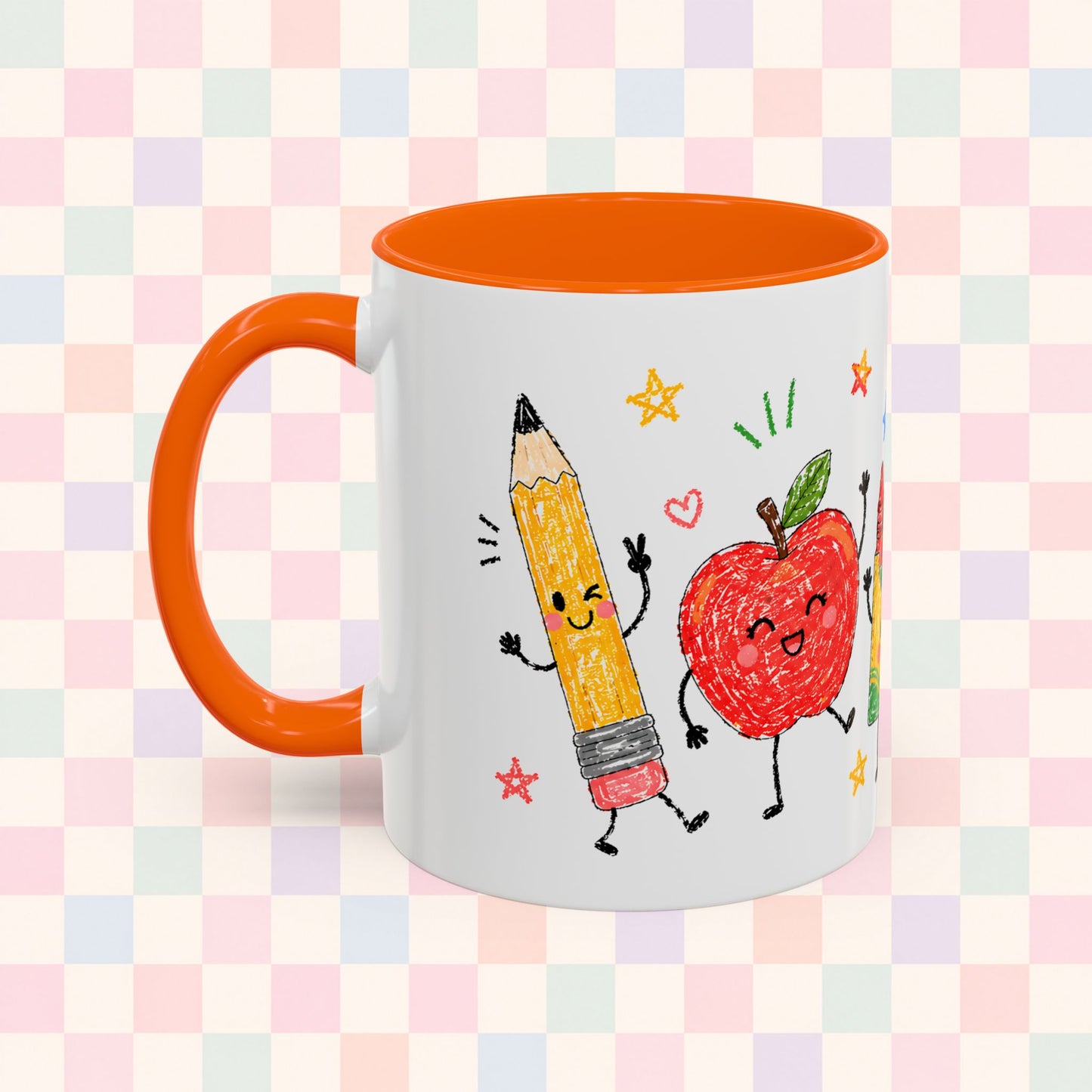 Cute School Supplies Coffee Mug