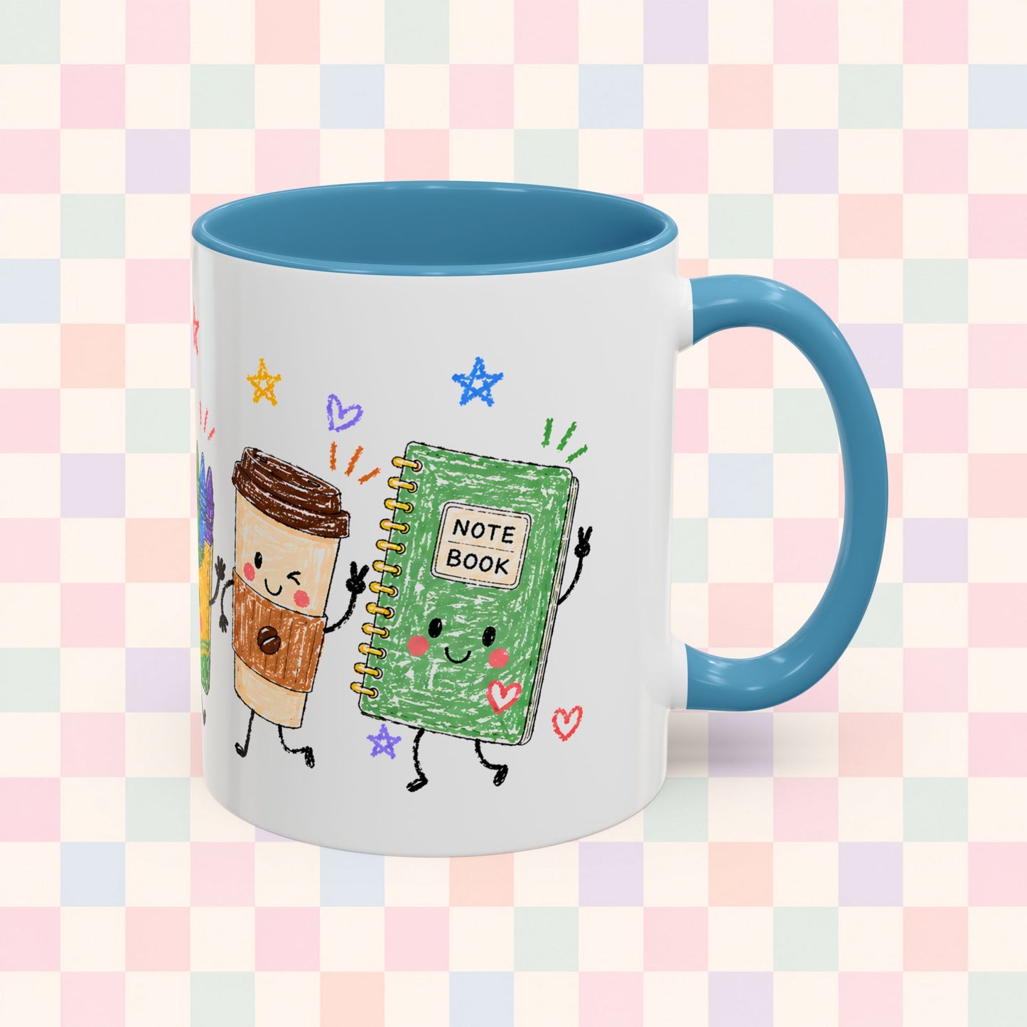 Cute School Supplies Coffee Mug