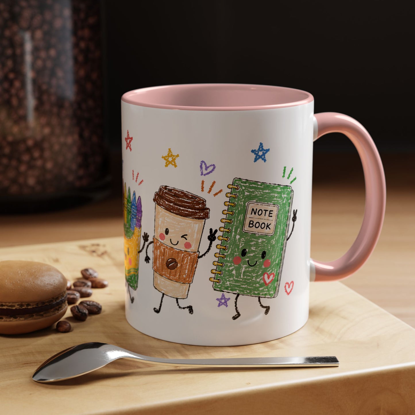 Cute School Supplies Coffee Mug