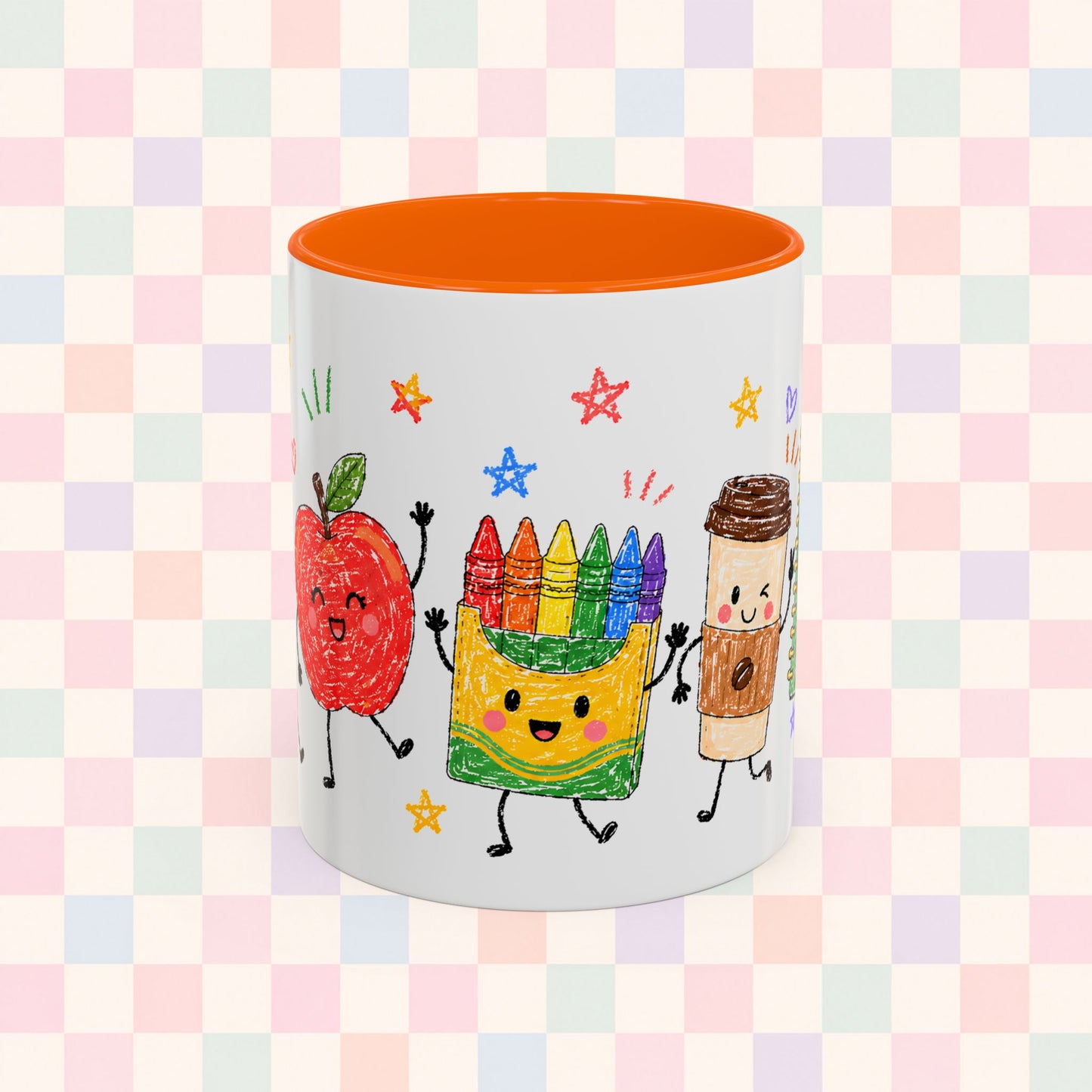 Cute School Supplies Coffee Mug