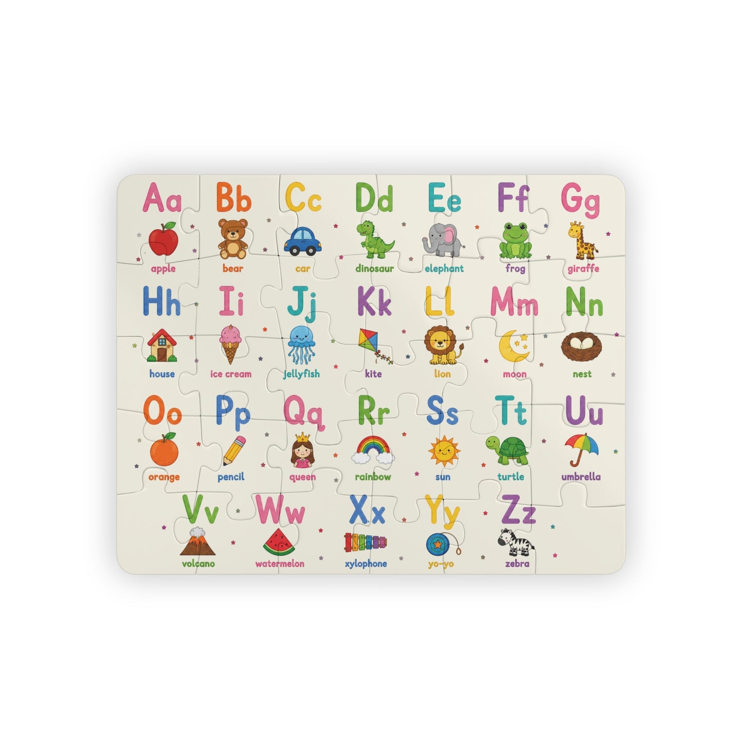 Cute Alphabet 30-Piece Kids Puzzle