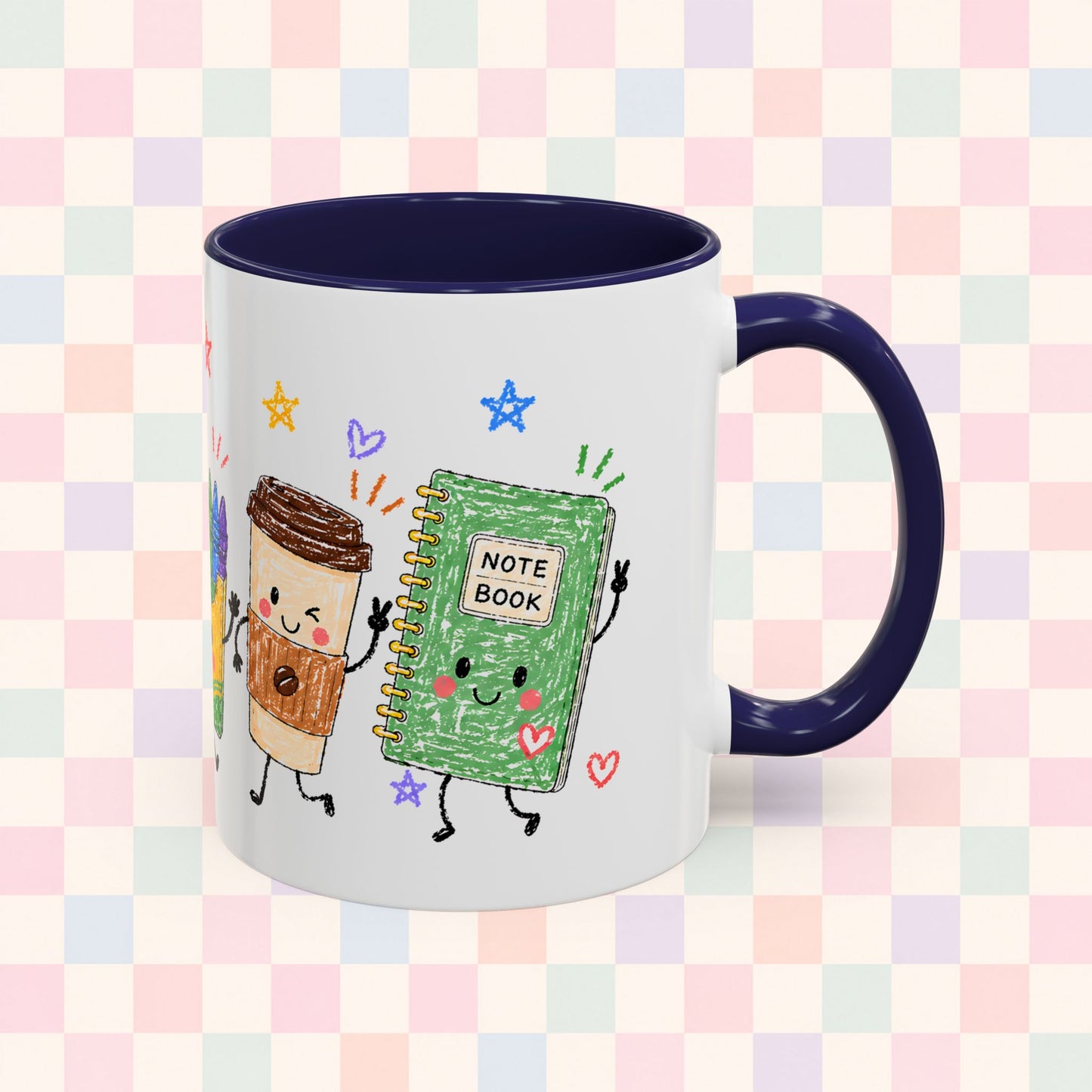 Cute School Supplies Coffee Mug