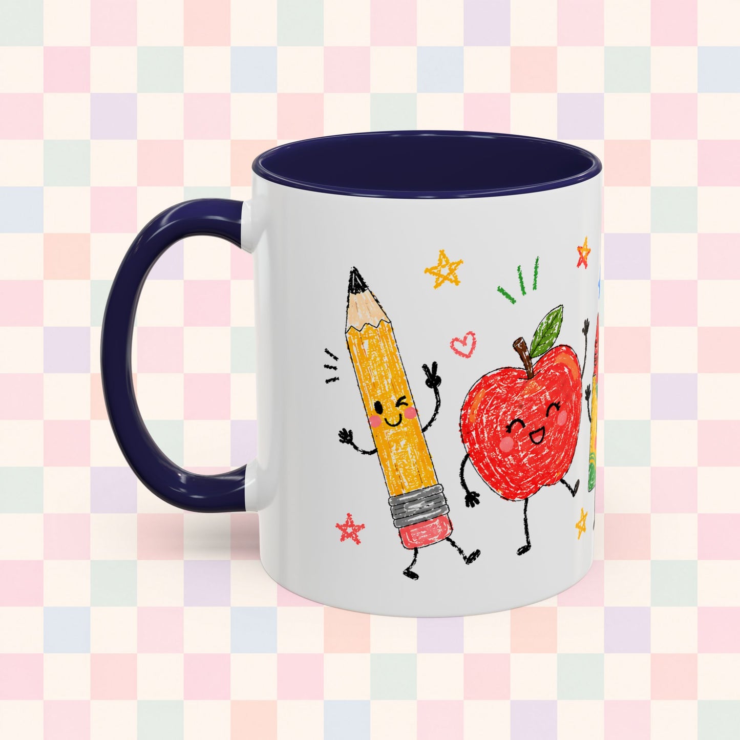 Cute School Supplies Coffee Mug