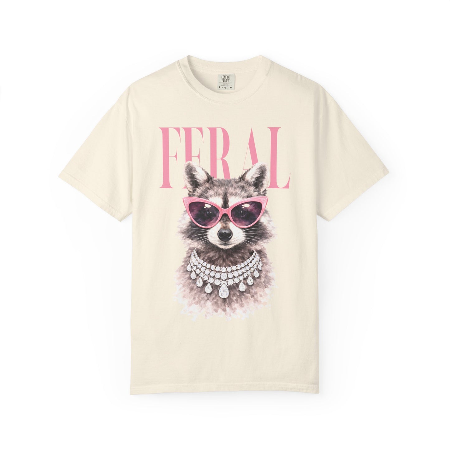 Feral Raccoon Graphic T-Shirt