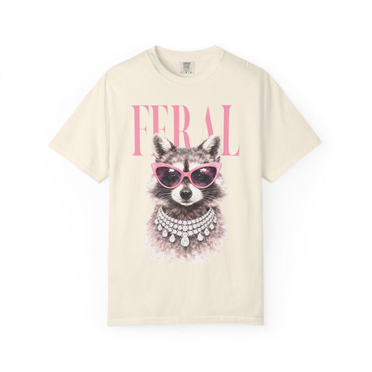 Feral Raccoon Graphic T-Shirt