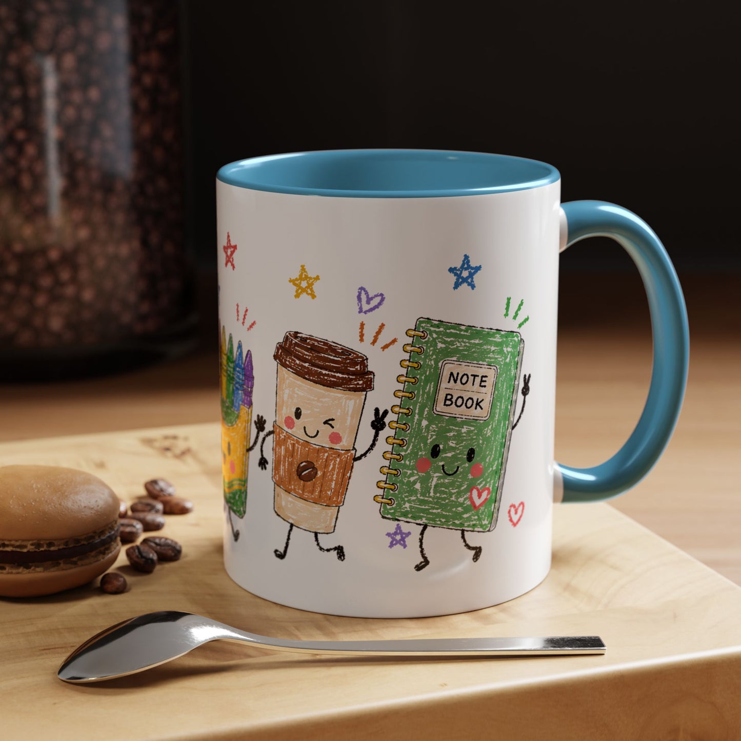 Cute School Supplies Coffee Mug