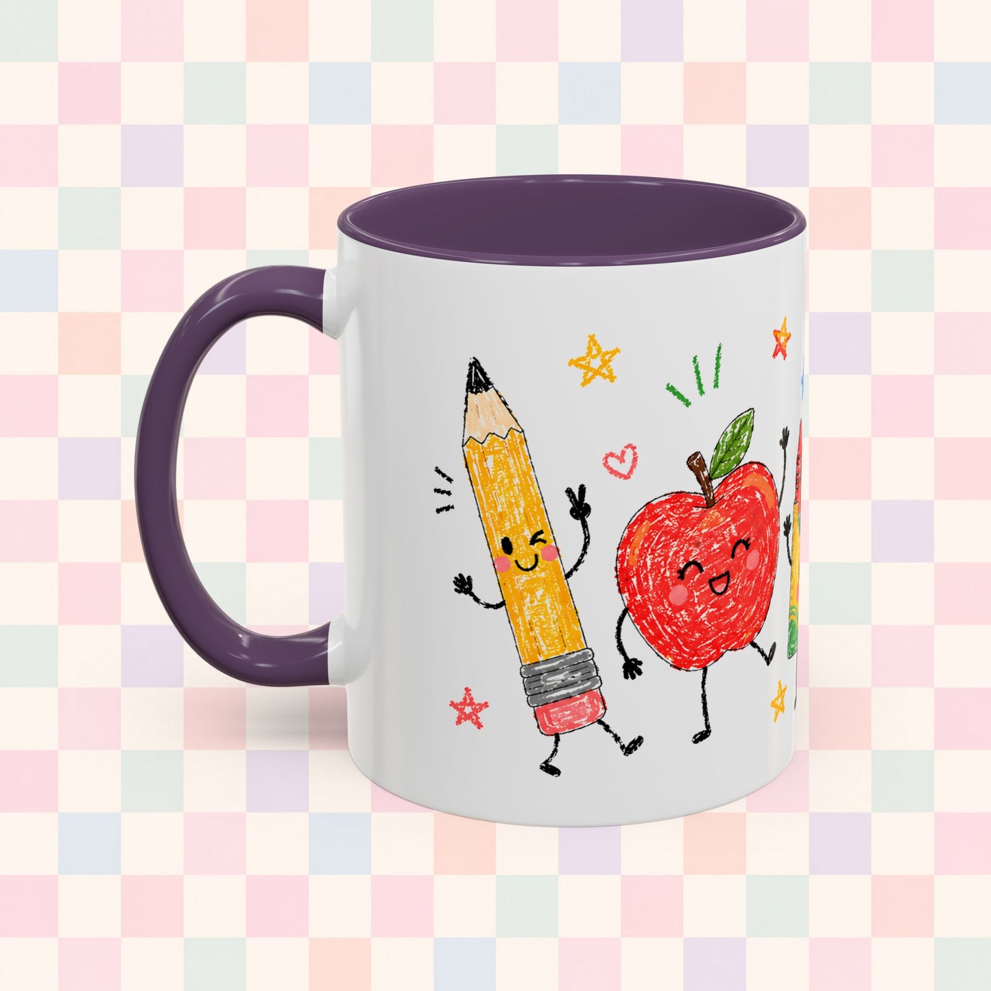 Cute School Supplies Coffee Mug