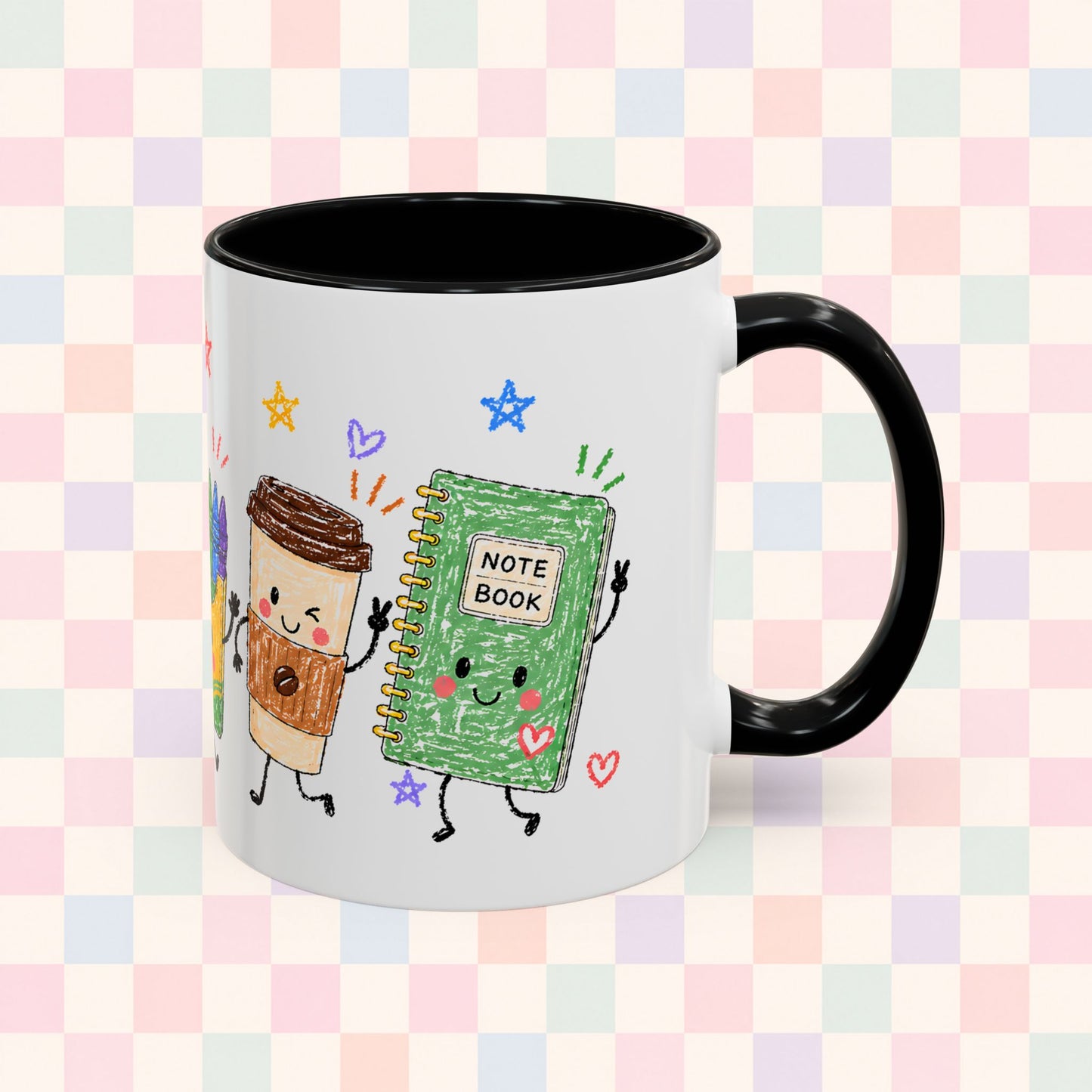 Cute School Supplies Coffee Mug