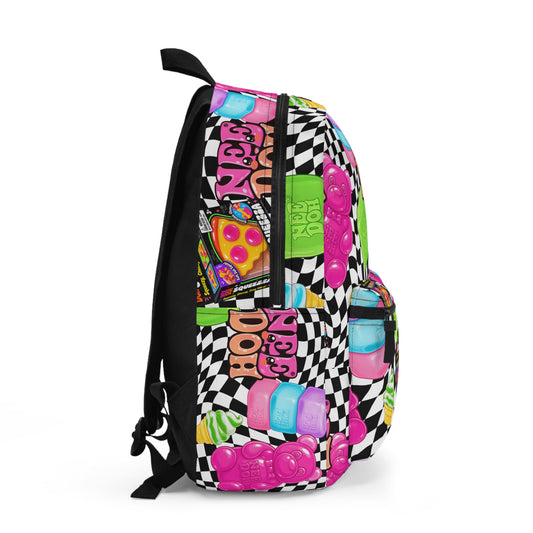 Needo  Pop Art Backpack | Checkerboard Squishies Pattern