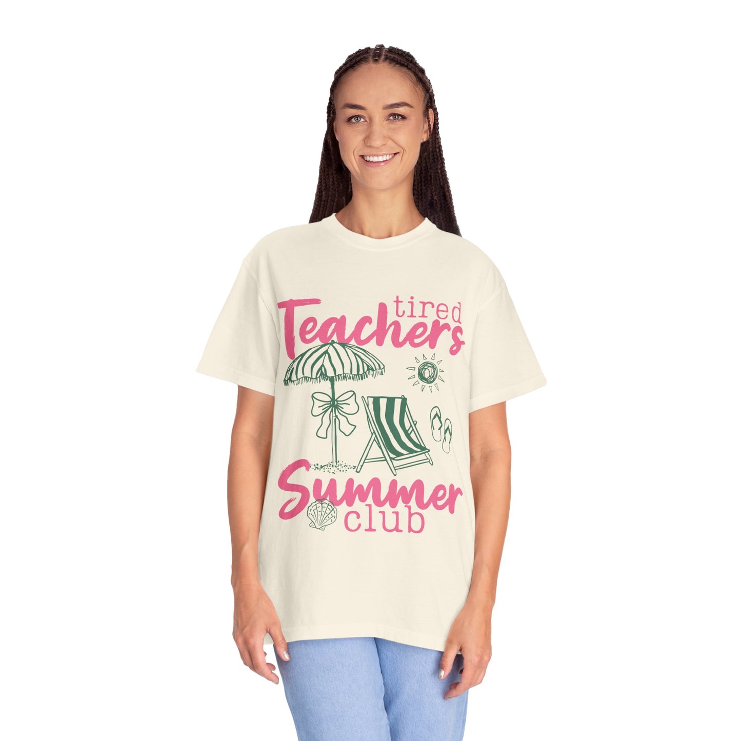 Tired Teachers Summer Club T‑Shirt