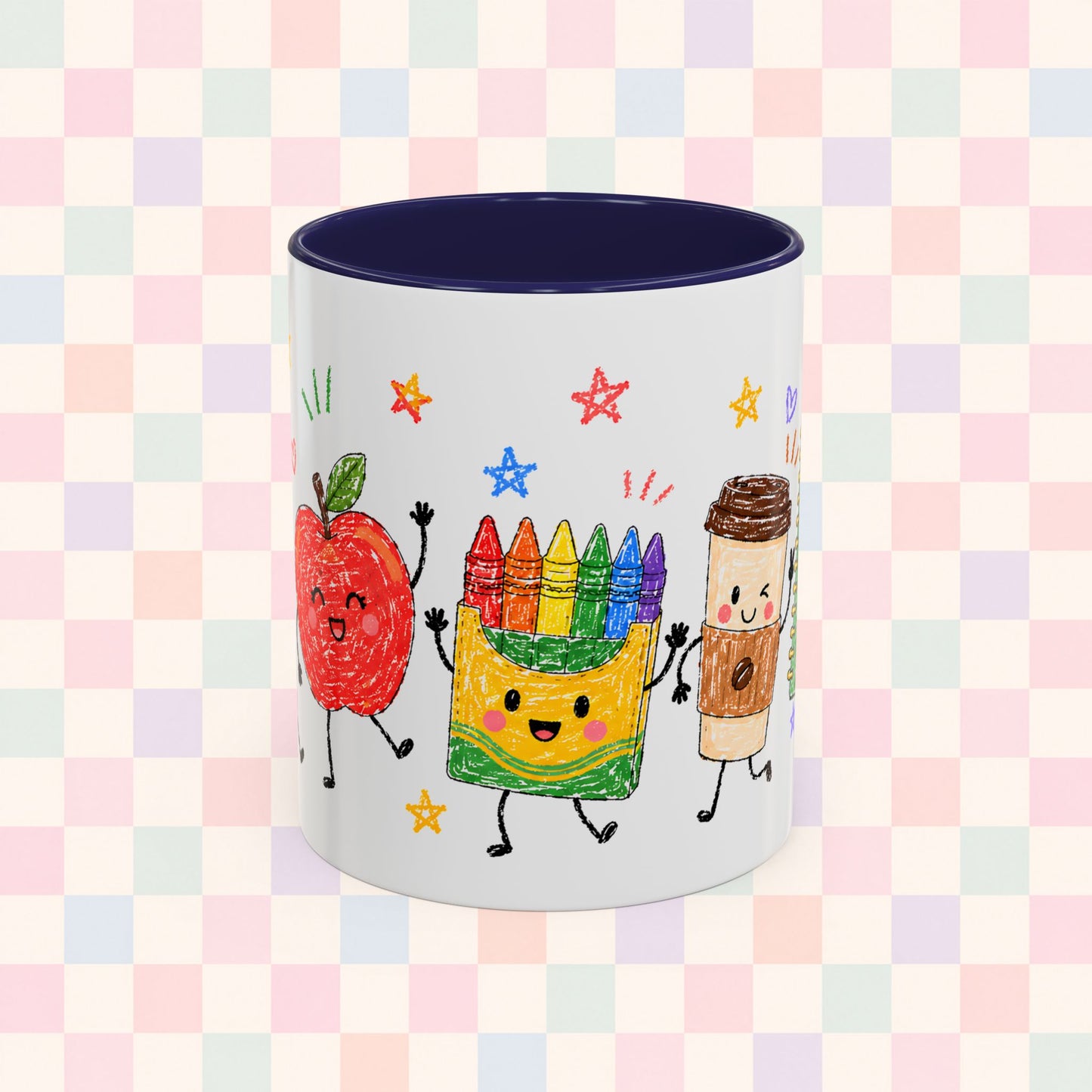 Cute School Supplies Coffee Mug