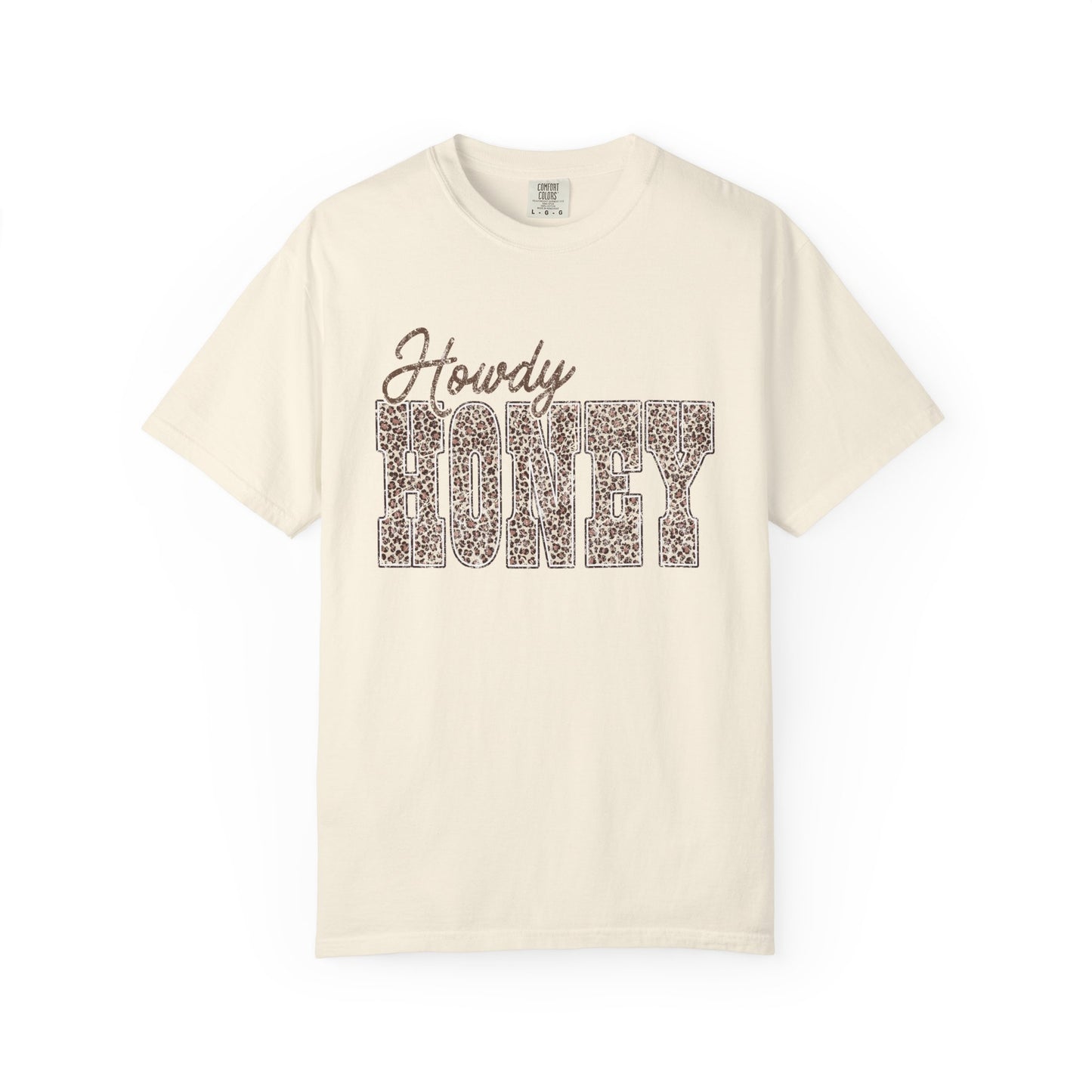 Howdy Honey Leopard Print T-Shirt