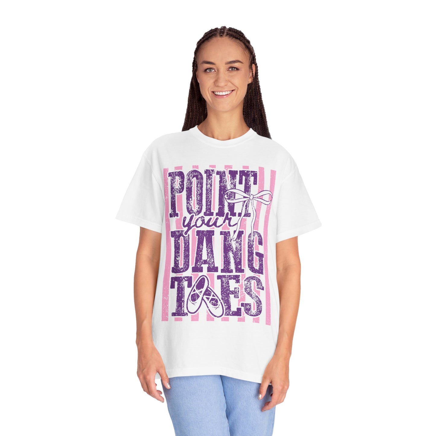 Ballet Mom 'Point Your Dang Toes' T‑Shirt