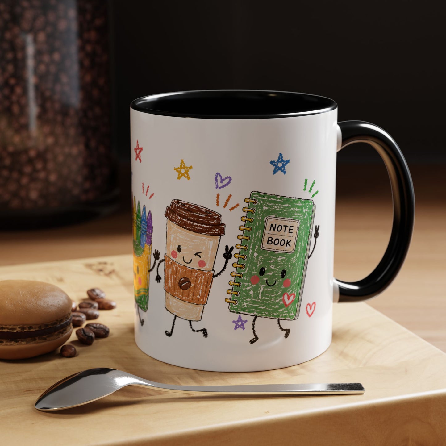 Cute School Supplies Coffee Mug