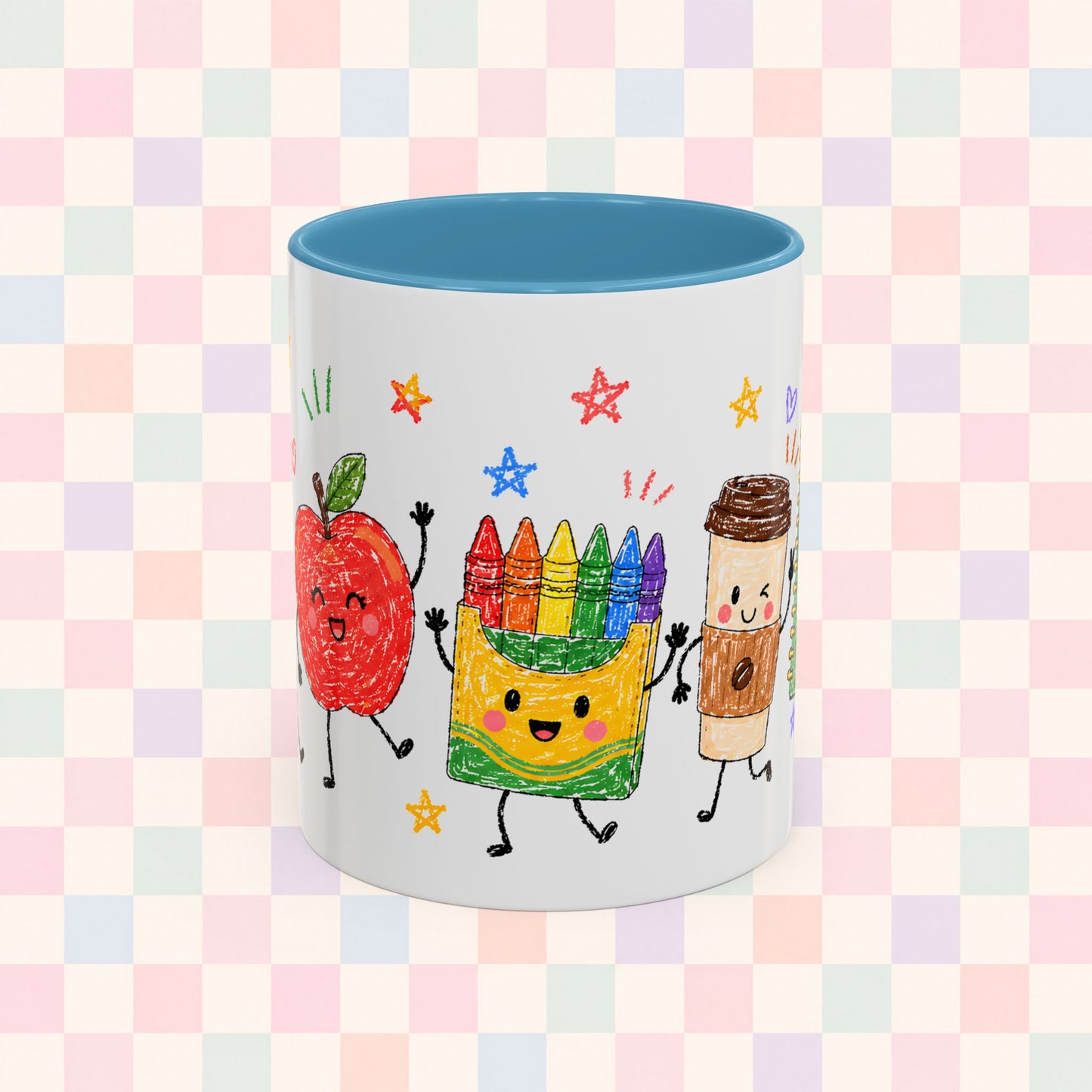 Cute School Supplies Coffee Mug