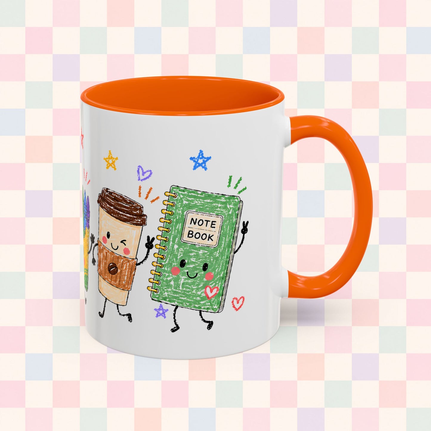 Cute School Supplies Coffee Mug