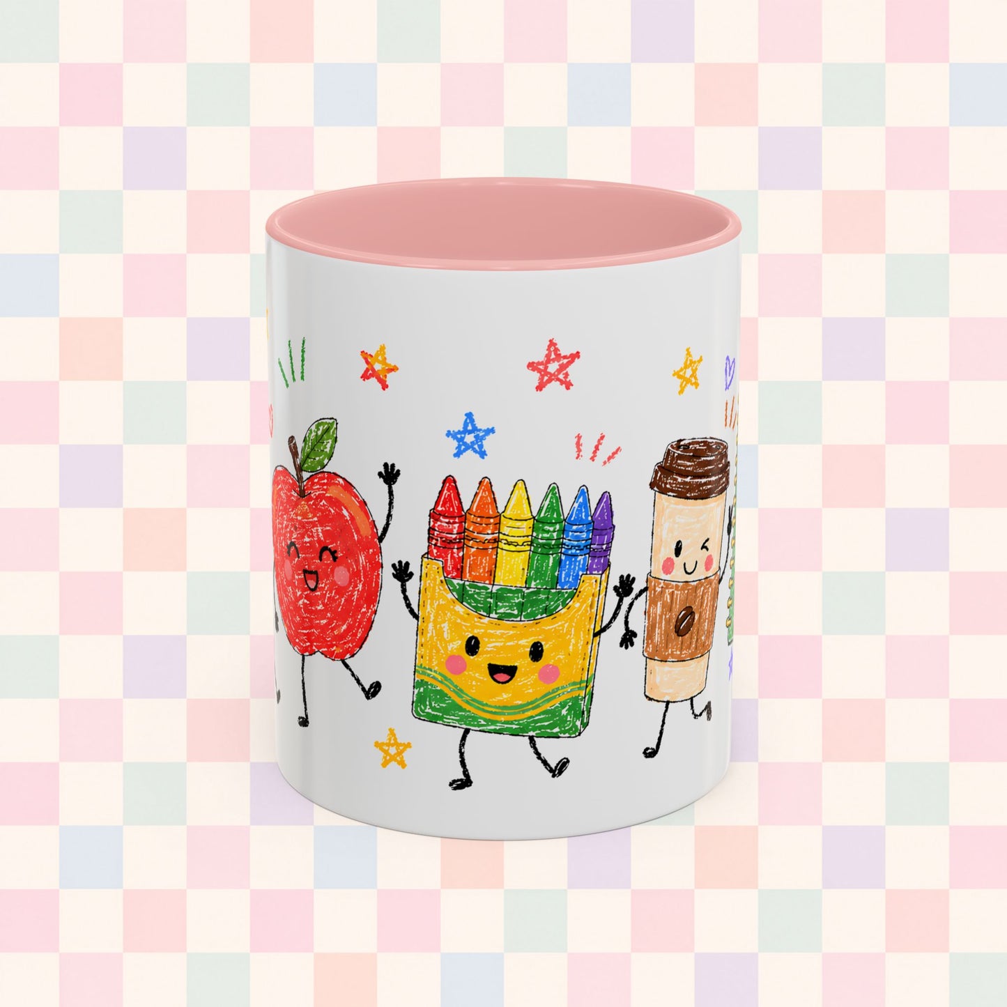 Cute School Supplies Coffee Mug