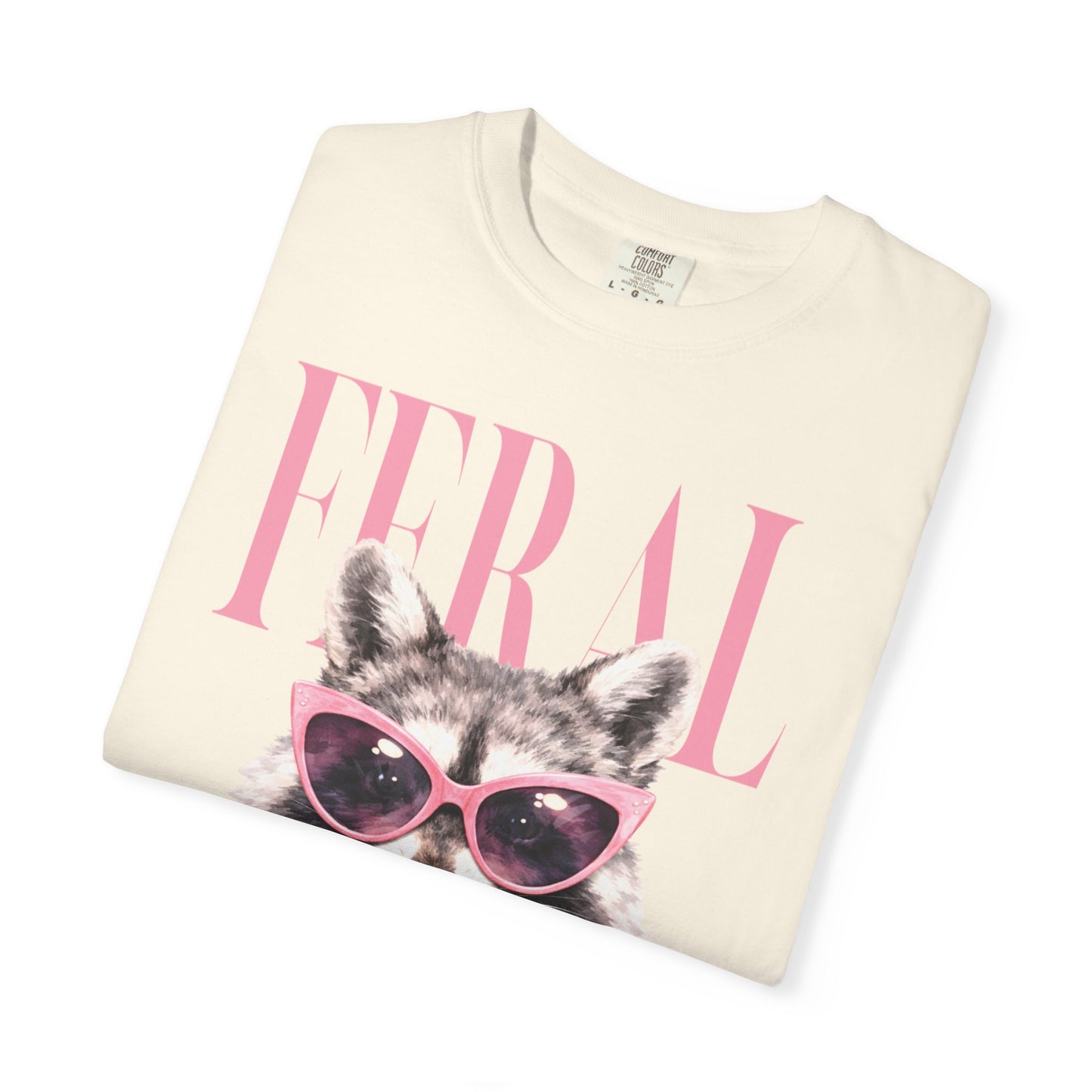Feral Raccoon Graphic T-Shirt