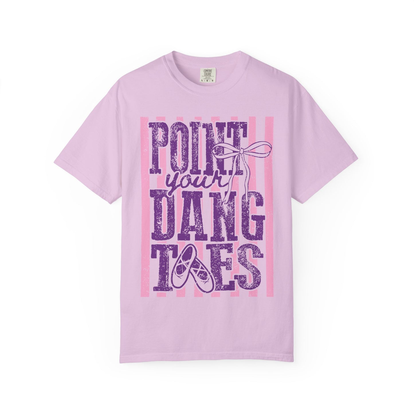 Ballet Mom 'Point Your Dang Toes' T‑Shirt