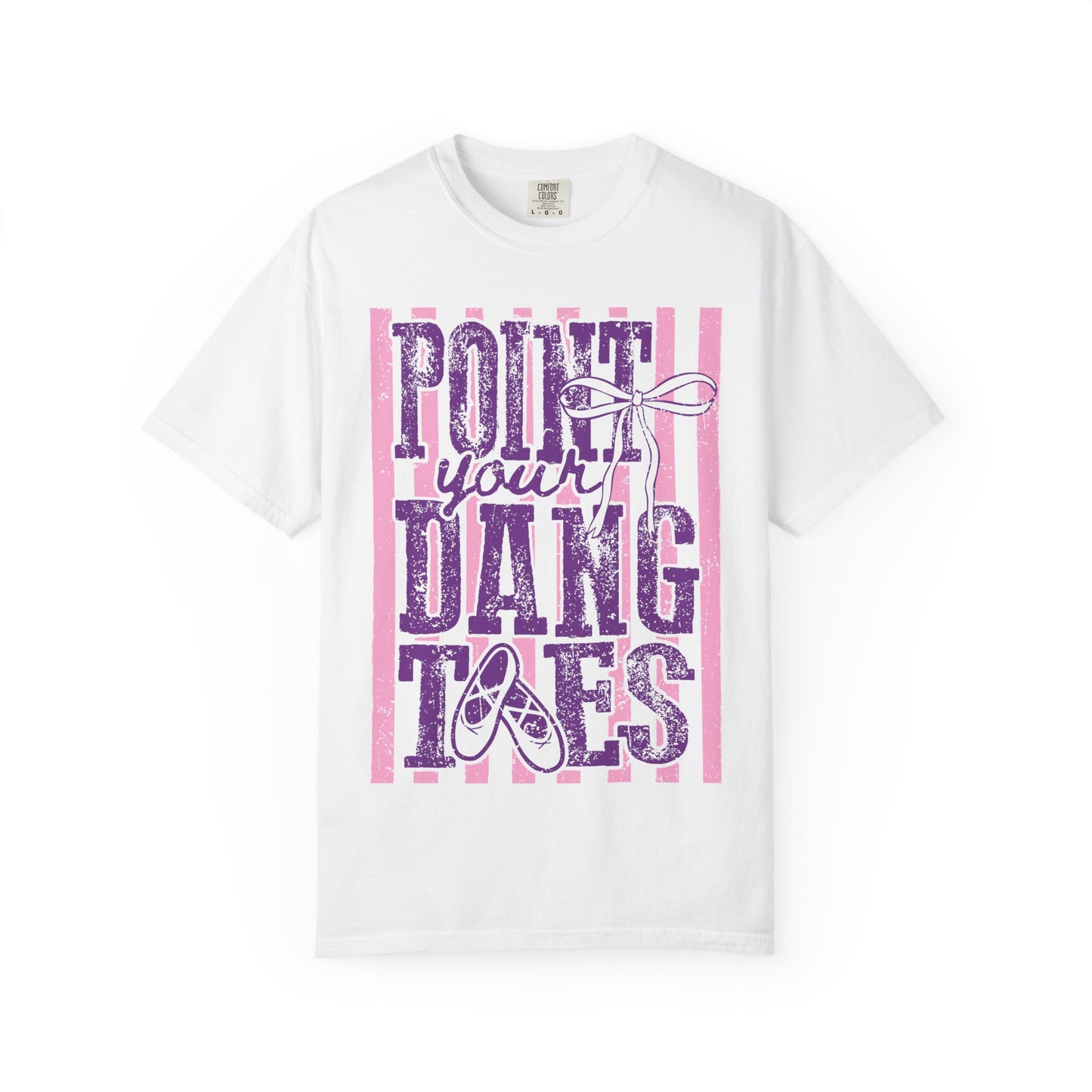 Ballet Mom 'Point Your Dang Toes' T‑Shirt