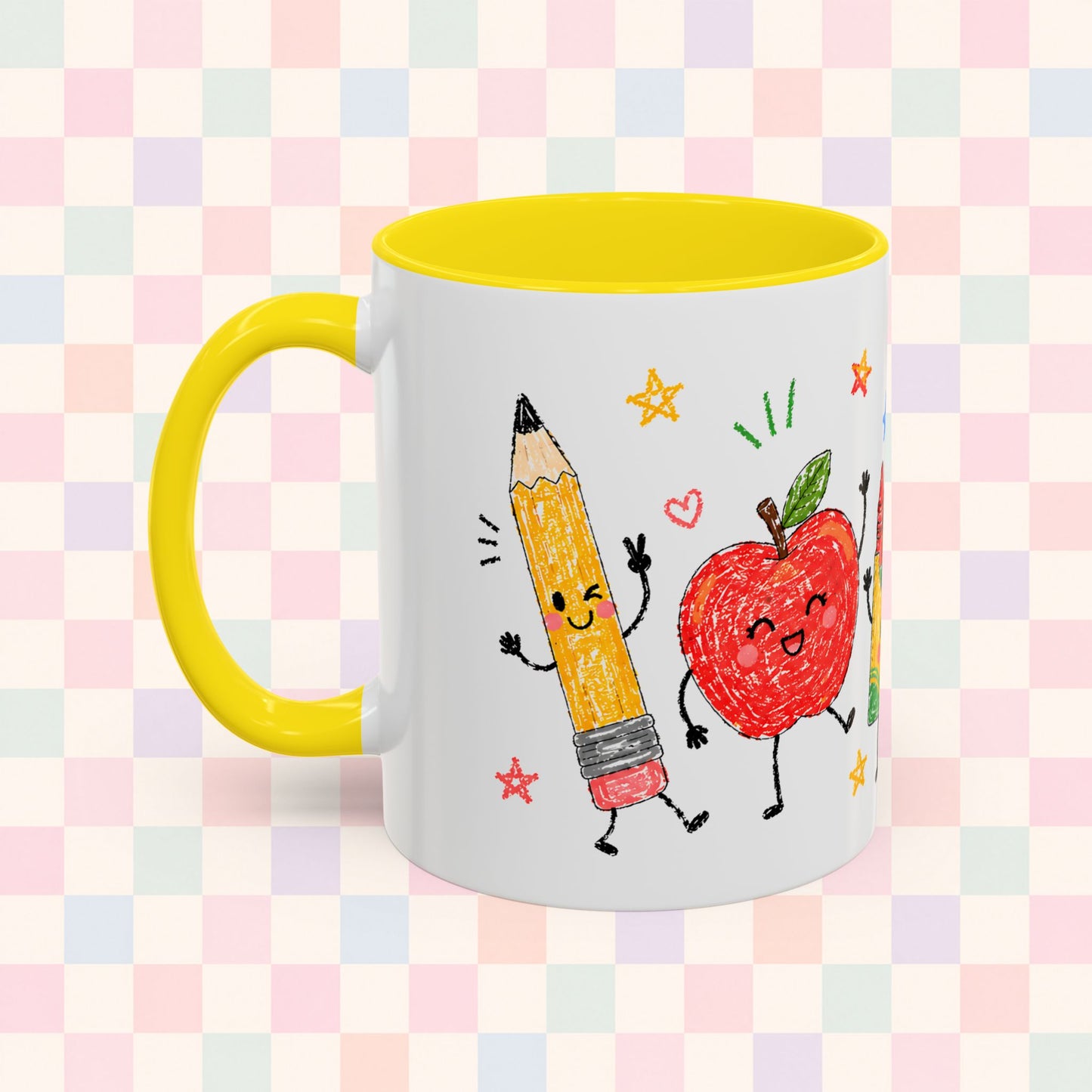 Cute School Supplies Coffee Mug