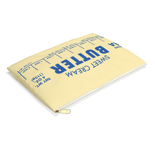 Sweet Cream Butter School Supplies Pouch