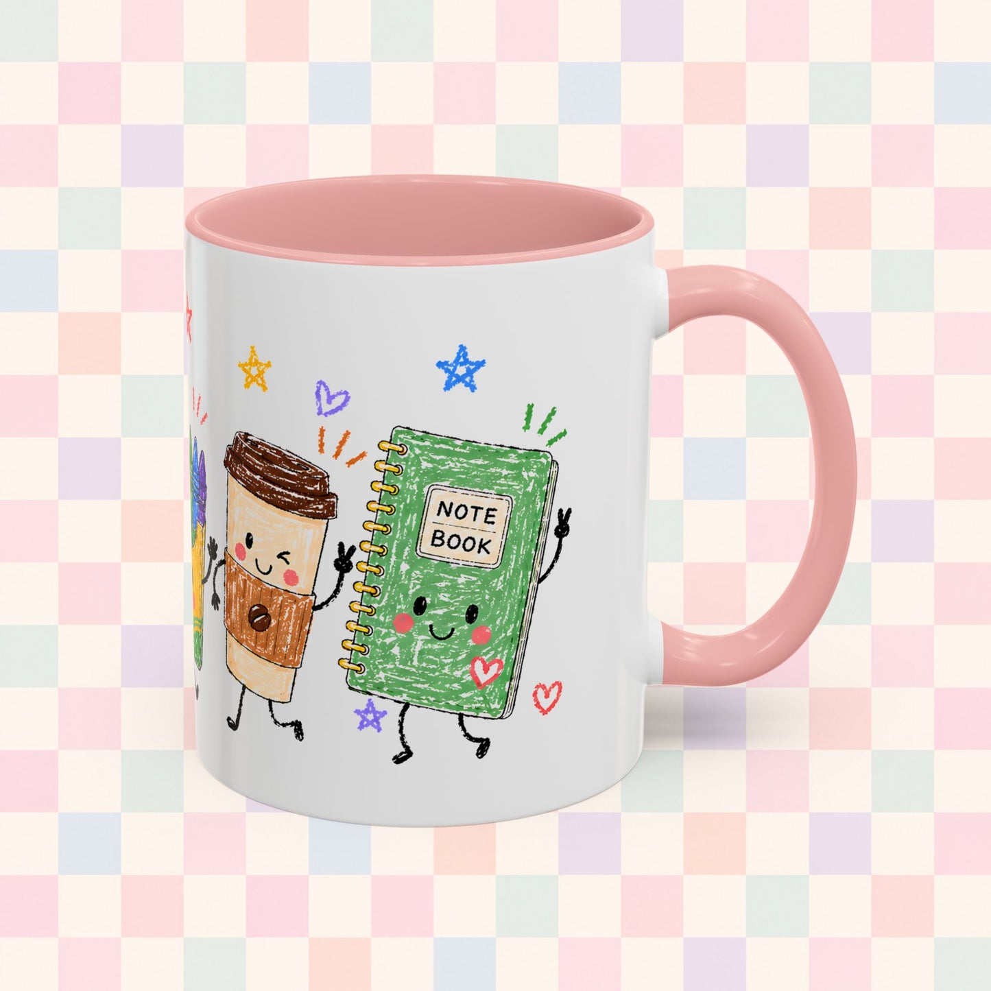 Cute School Supplies Coffee Mug