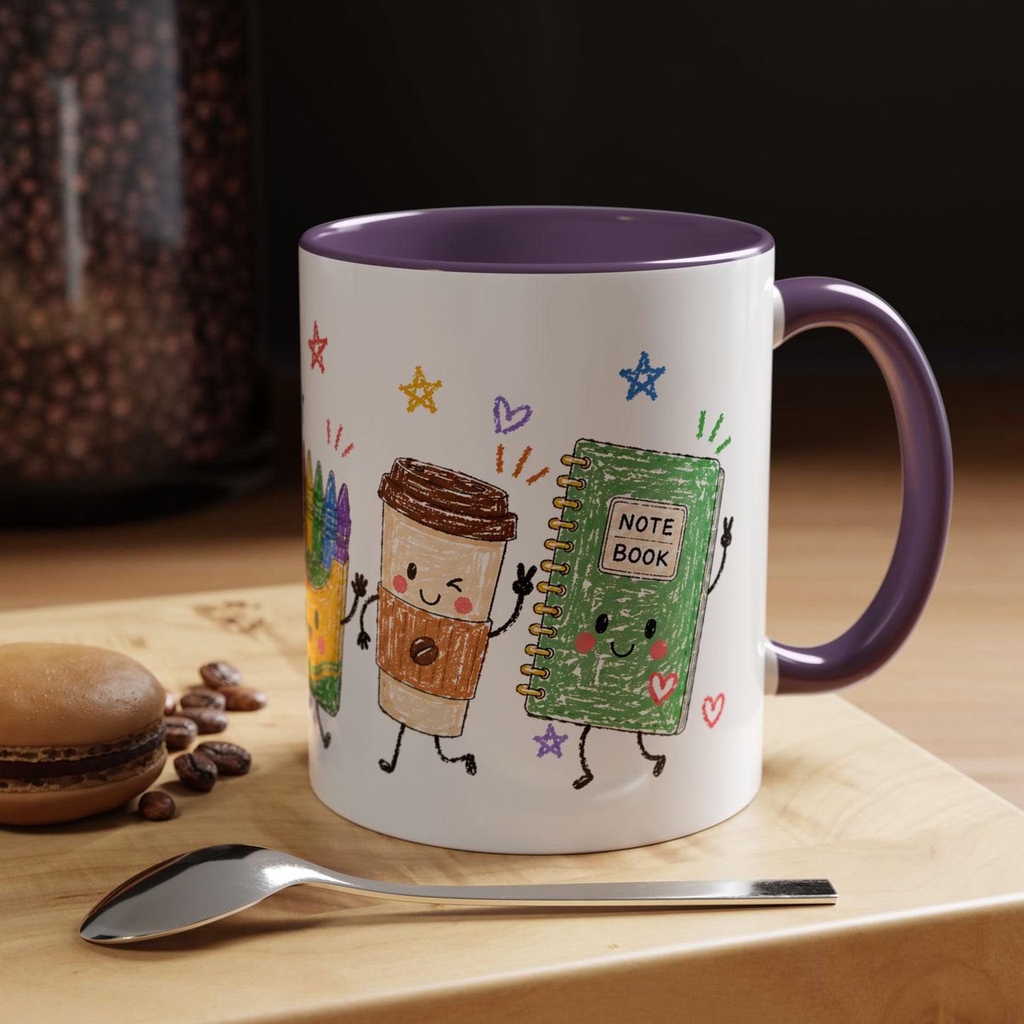 Cute School Supplies Coffee Mug