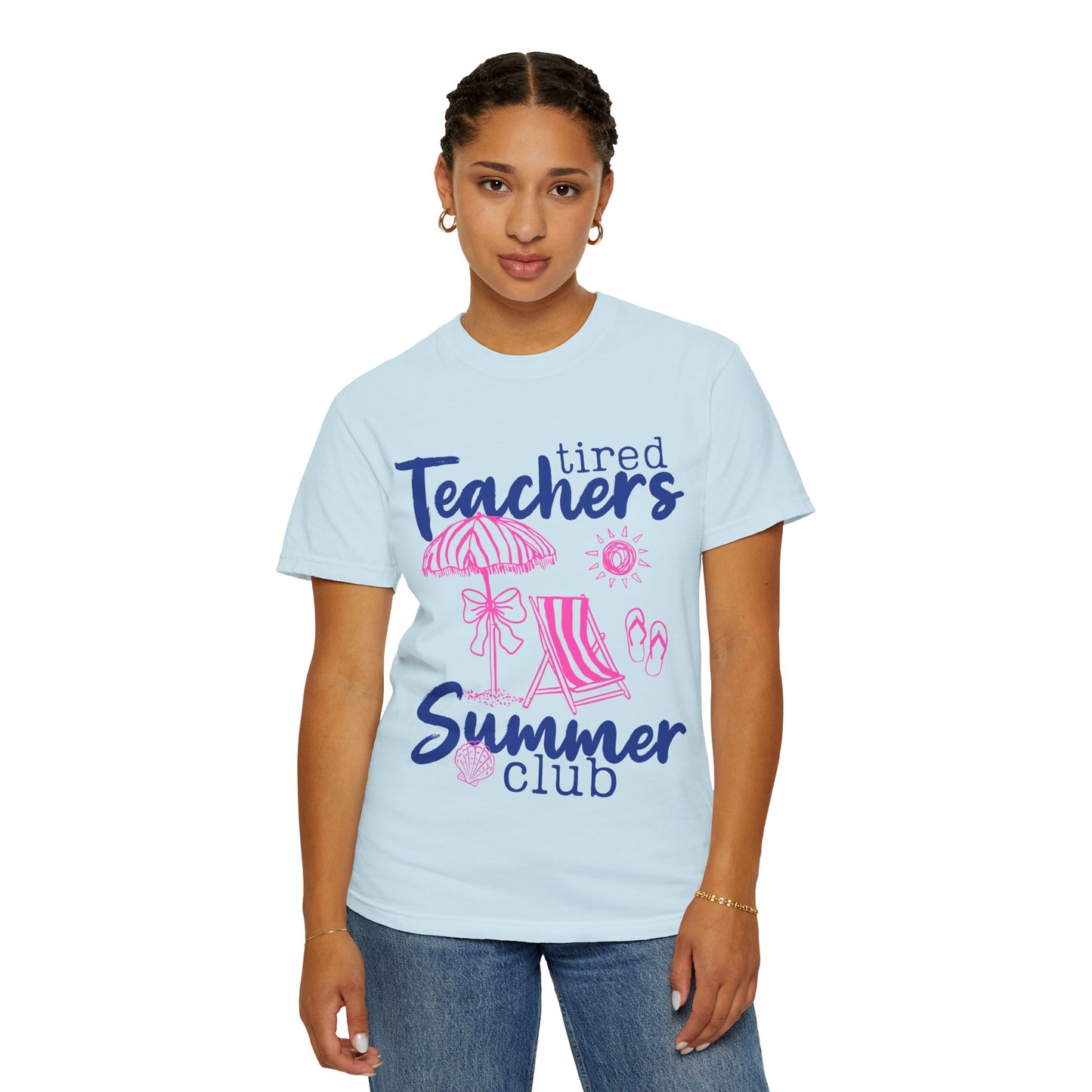 Tired Teachers Summer Club T‑Shirt